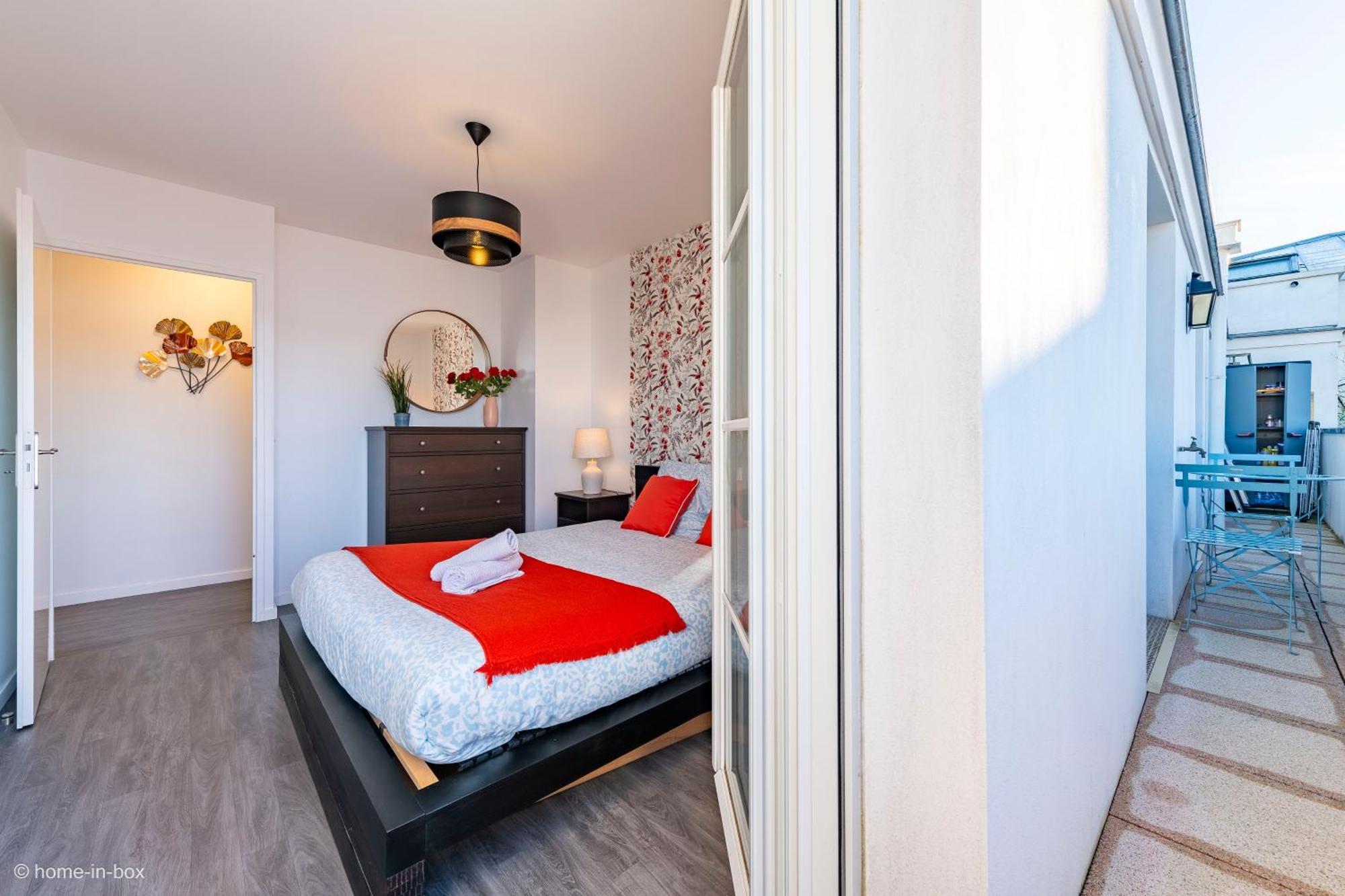 Le Cartier Appt F3, 7Mn Disneyland, Parking,Terrace Serris Exterior foto